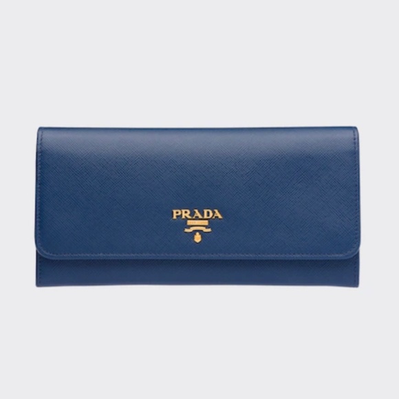 PRADA Saffiano Continental Wallet - Picture 1 of 7